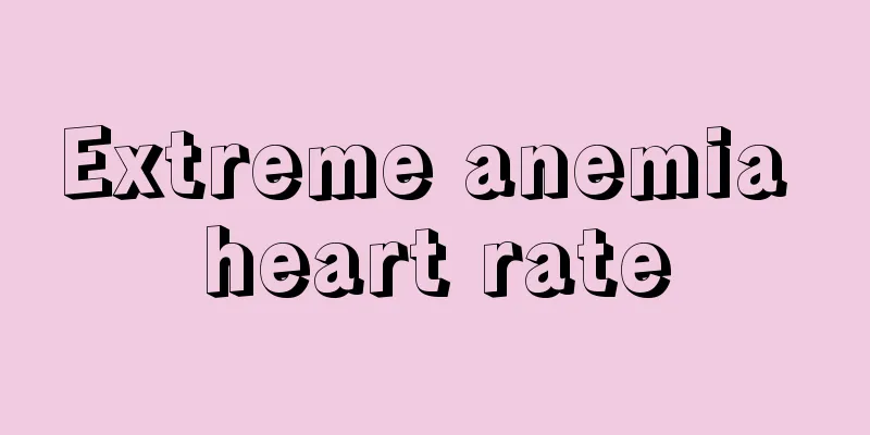 Extreme anemia heart rate