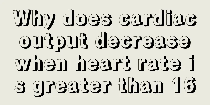 Why does cardiac output decrease when heart rate is greater than 160
