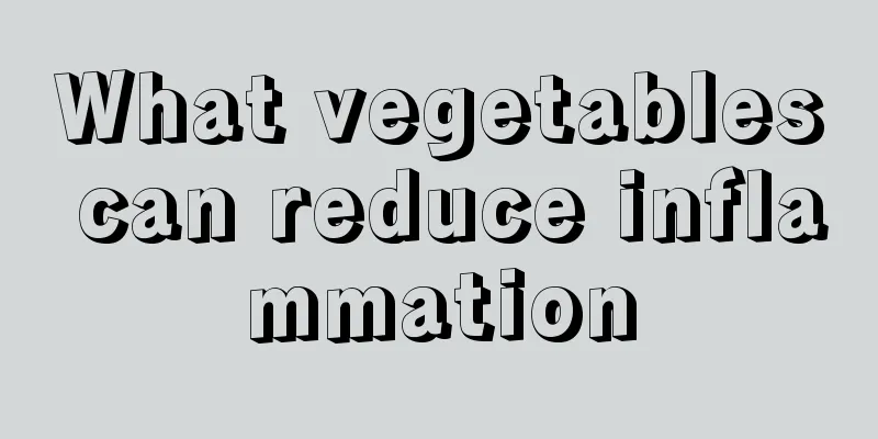 What vegetables can reduce inflammation