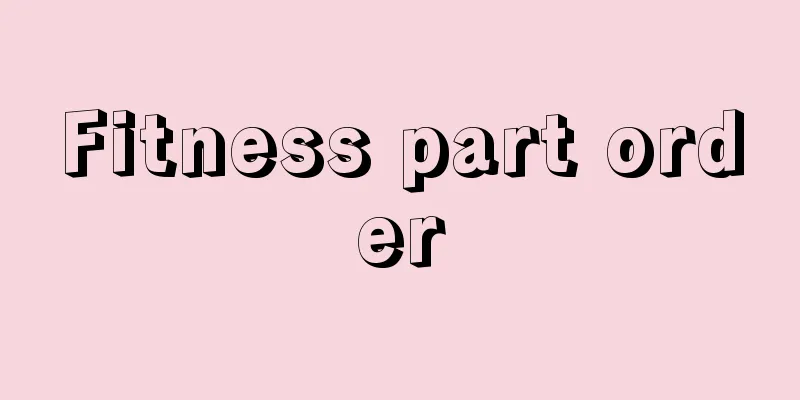 Fitness part order