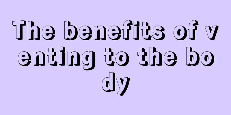 The benefits of venting to the body
