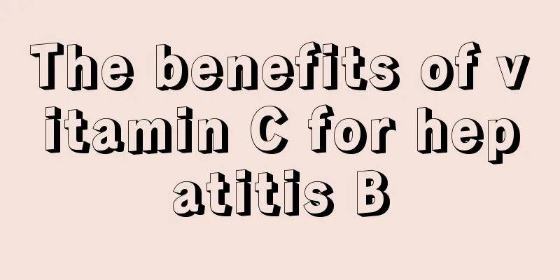 The benefits of vitamin C for hepatitis B