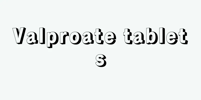 Valproate tablets