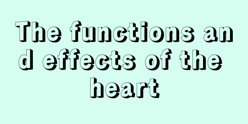 The functions and effects of the heart
