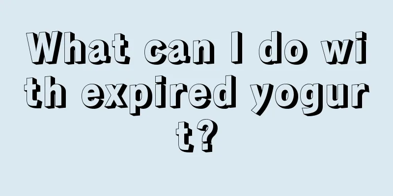 What can I do with expired yogurt?