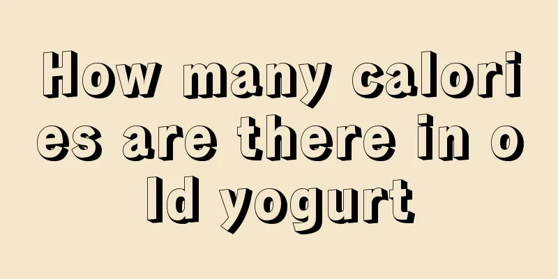 How many calories are there in old yogurt