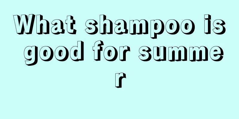 What shampoo is good for summer