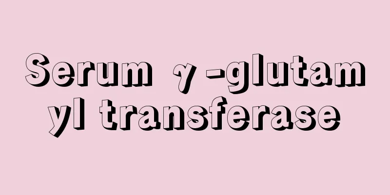 Serum γ-glutamyl transferase