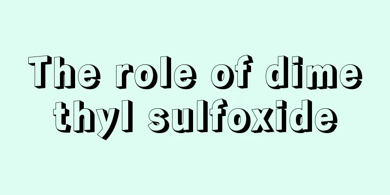 The role of dimethyl sulfoxide