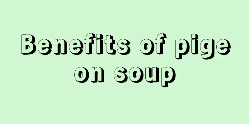 Benefits of pigeon soup