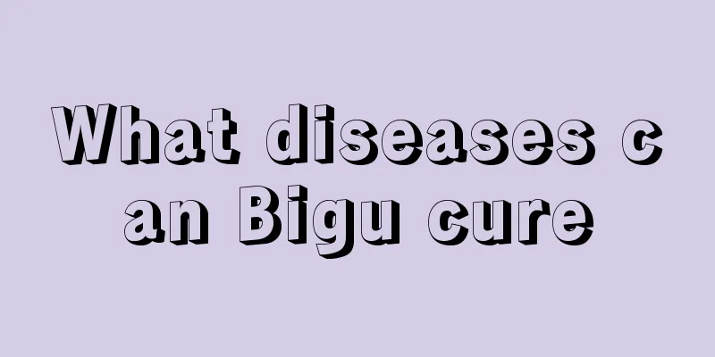 What diseases can Bigu cure
