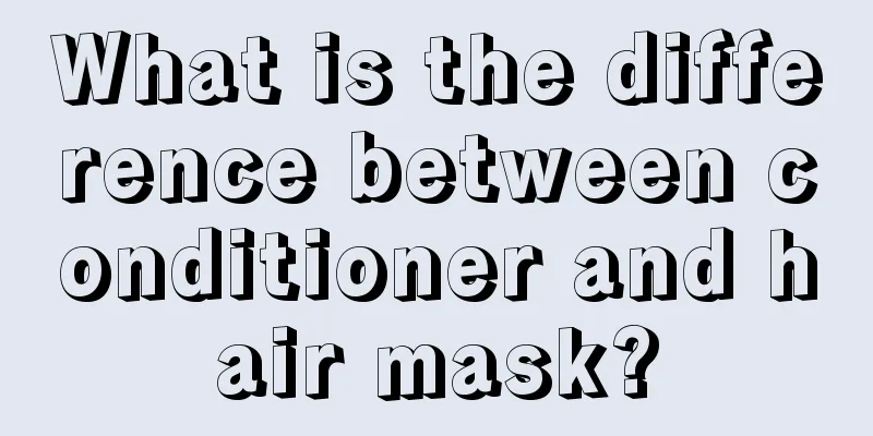 What is the difference between conditioner and hair mask?