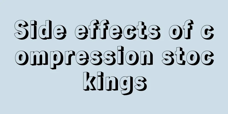Side effects of compression stockings