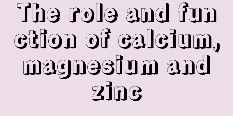 The role and function of calcium, magnesium and zinc