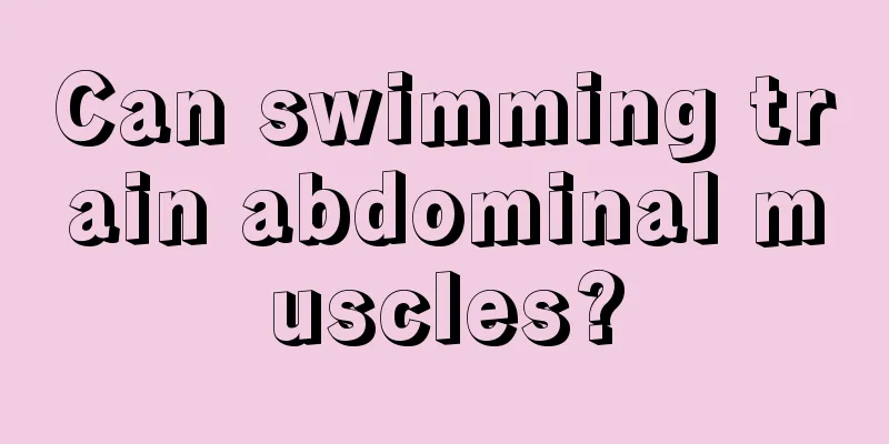 Can swimming train abdominal muscles?