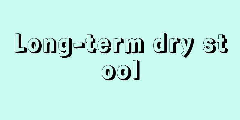 Long-term dry stool