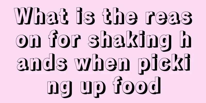 What is the reason for shaking hands when picking up food