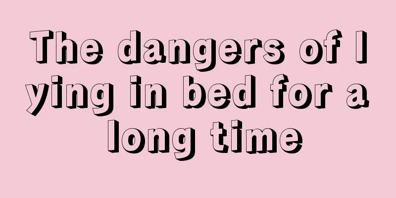 The dangers of lying in bed for a long time