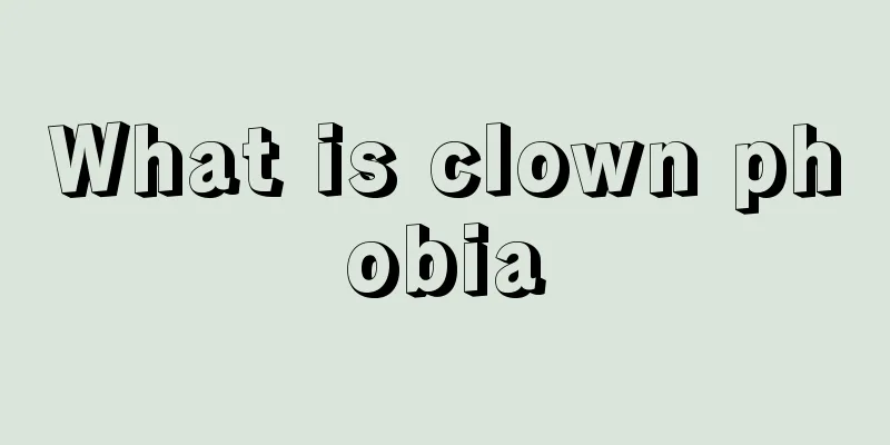 What is clown phobia
