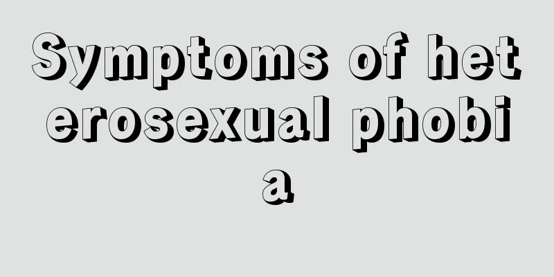 Symptoms of heterosexual phobia