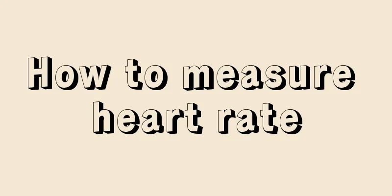How to measure heart rate