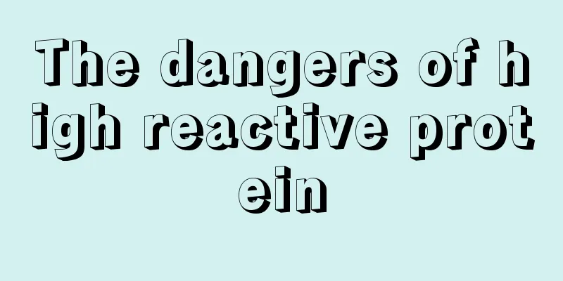 The dangers of high reactive protein