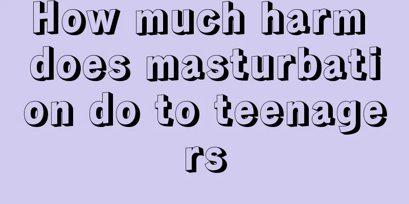 How much harm does masturbation do to teenagers