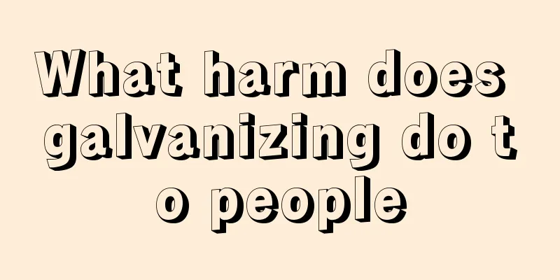 What harm does galvanizing do to people