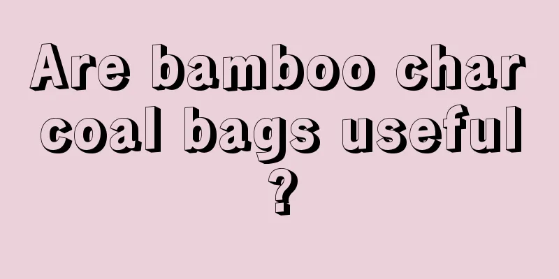 Are bamboo charcoal bags useful?