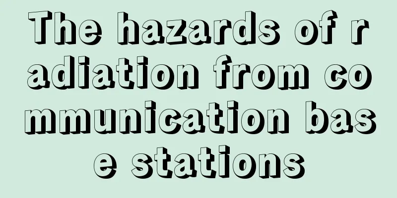 The hazards of radiation from communication base stations