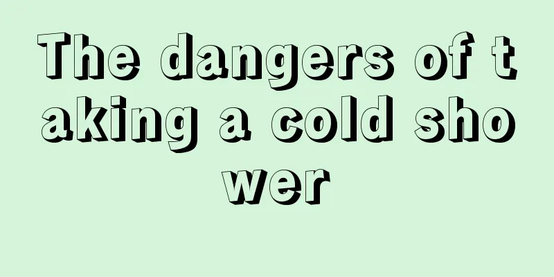 The dangers of taking a cold shower