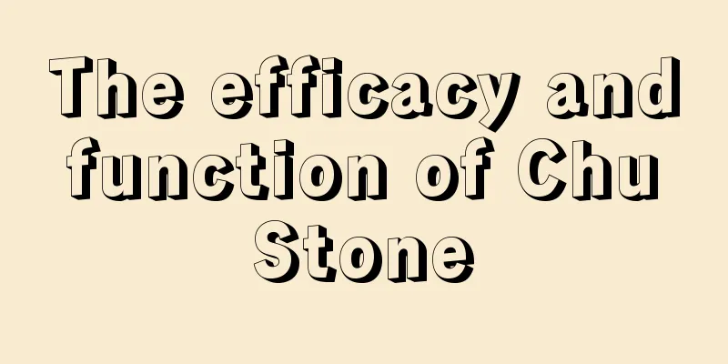 The efficacy and function of Chu Stone