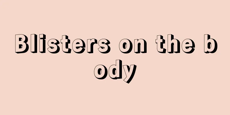 Blisters on the body