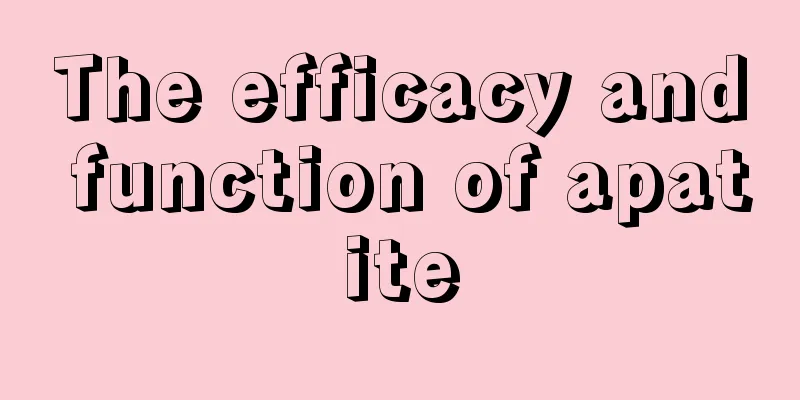 The efficacy and function of apatite