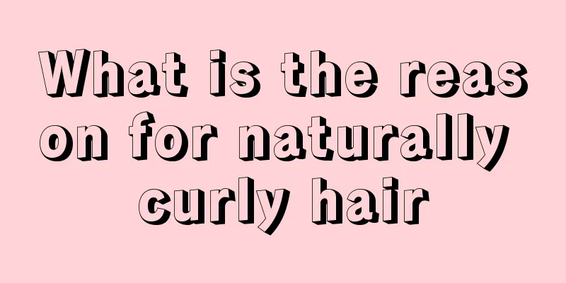 What is the reason for naturally curly hair