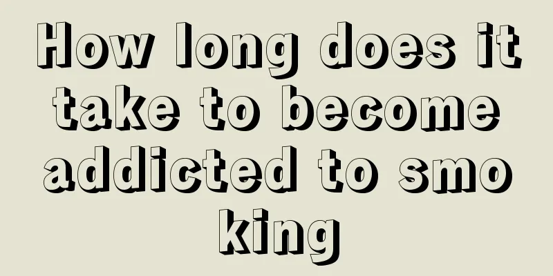How long does it take to become addicted to smoking