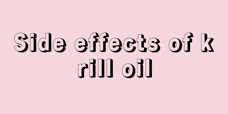 Side effects of krill oil
