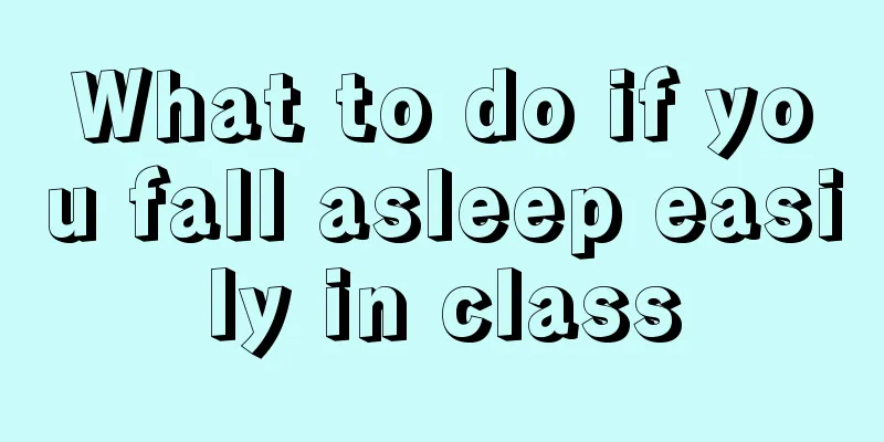 What to do if you fall asleep easily in class
