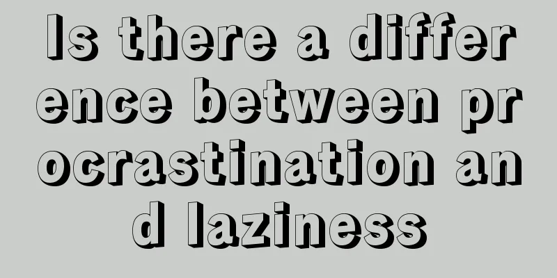 Is there a difference between procrastination and laziness