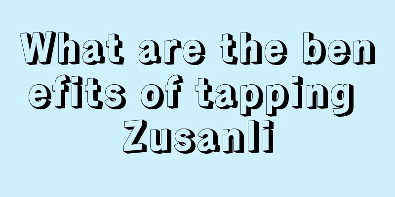 What are the benefits of tapping Zusanli