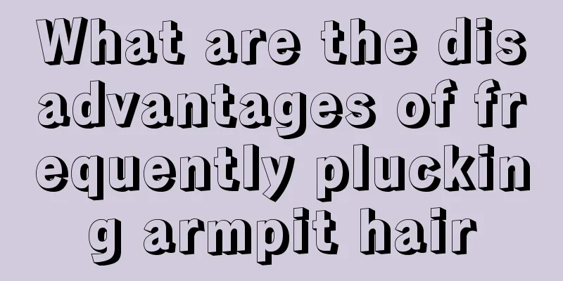 What are the disadvantages of frequently plucking armpit hair