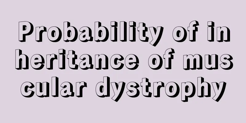 Probability of inheritance of muscular dystrophy