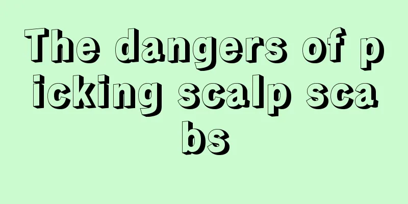 The dangers of picking scalp scabs
