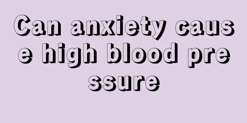 Can anxiety cause high blood pressure