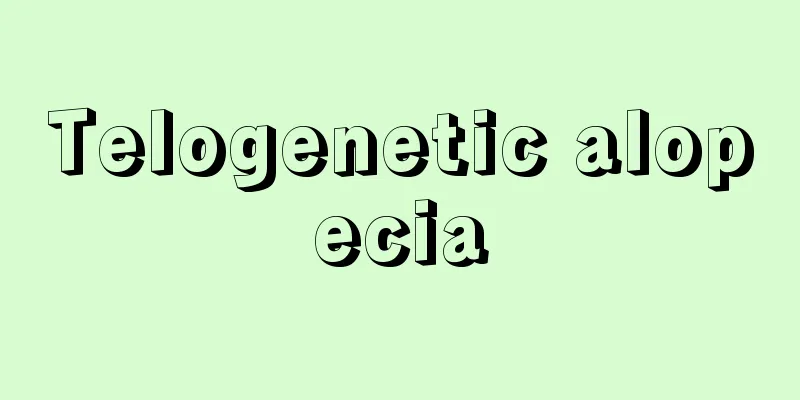 Telogenetic alopecia