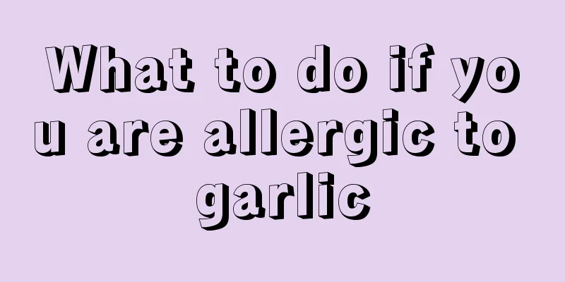 What to do if you are allergic to garlic