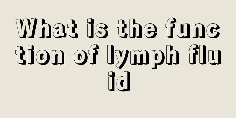 What is the function of lymph fluid