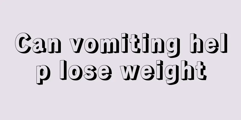 Can vomiting help lose weight