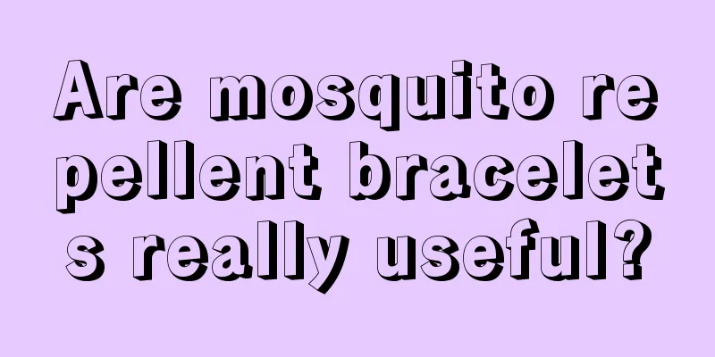 Are mosquito repellent bracelets really useful?
