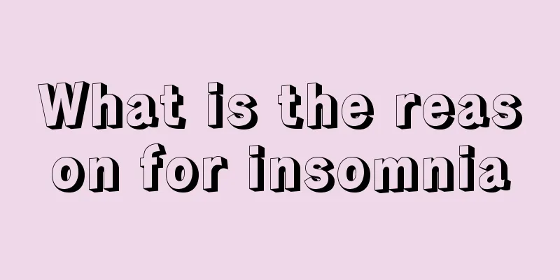 What is the reason for insomnia